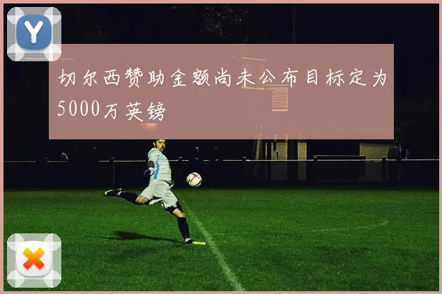 切尔西赞助金额尚未公布目标定为5000万英镑